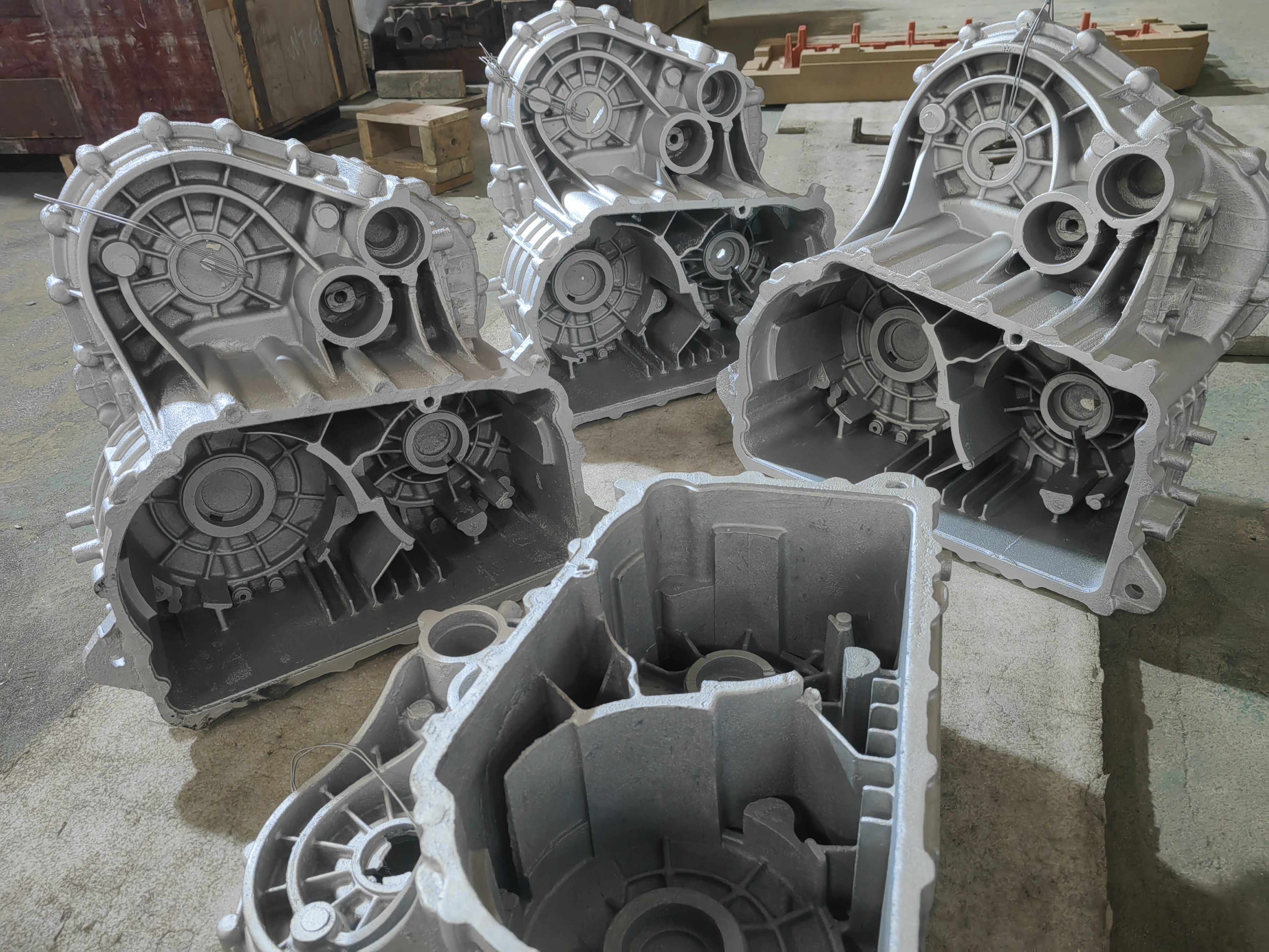 Metal printed components